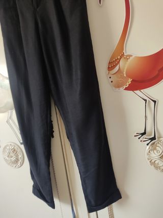 Pantalón negro Bershka