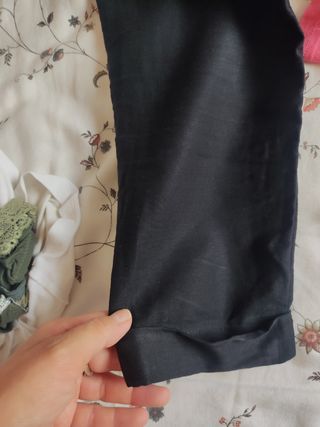 Pantalón negro Bershka