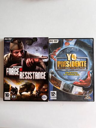 2 Juegos PC DVD