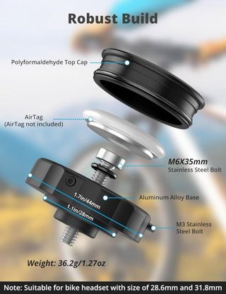Soporte Antirrobo AirTag de Bicicleta.NUEVO