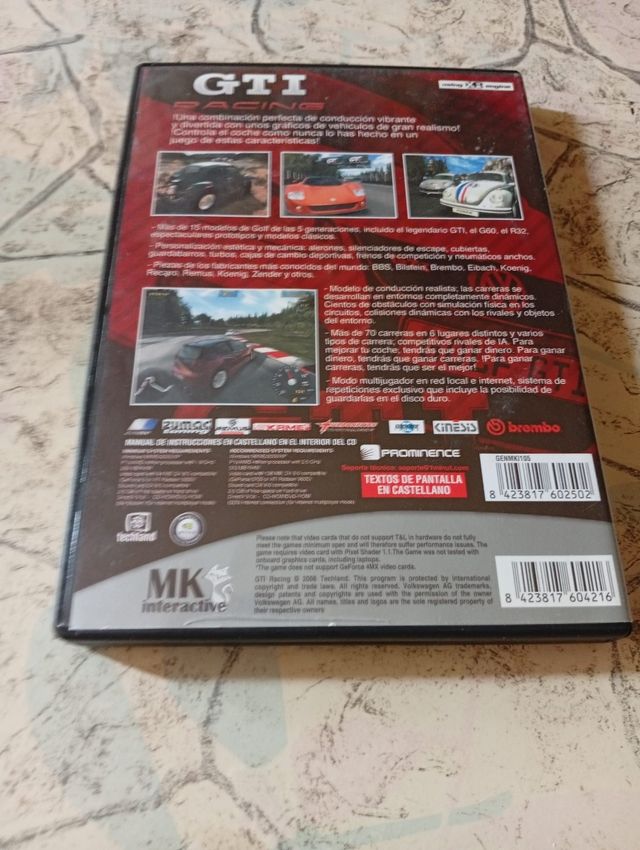 Juego PC GTI Racing Golf GT MK Interactive