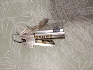 Cerradura y 3 llaves de seguridad TESA