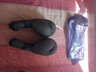 Guantes de boxeo Shark 16 Oz verdes