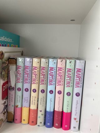 Colección de libros la diversión de martina (1-9)