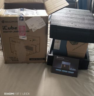 Sculpfun iCube 10W Grabador Láser
