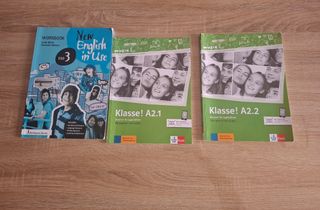 Libros de ejercicios de alemán e inglés