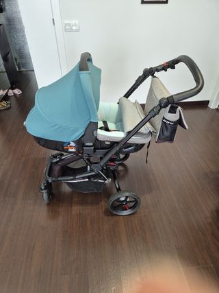 Carrito bebé Jane + Portabebé + Manta
