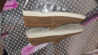 Mocasines de ante, poco uso. Talla 39 pero dan mas