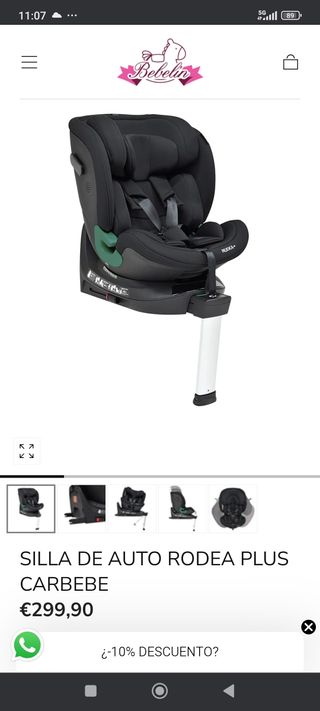 Silla de coche para bebé