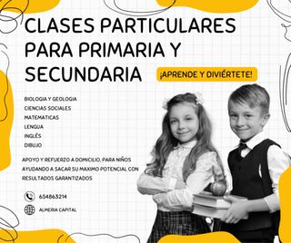 Clases particulares a domicilio