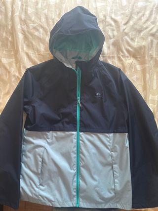 Chubasquero / Cortavientos Quechua Azul