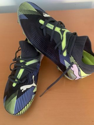 Botas de fútbol Puma Negras Multicolor