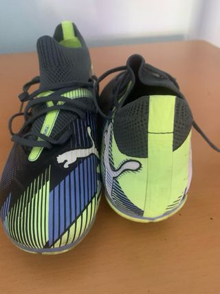 Botas de fútbol Puma Negras Multicolor