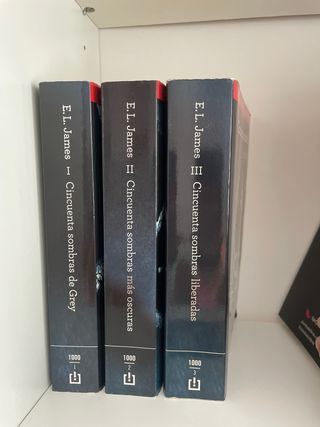 TRILOGÍA CINCUENTA SOMBRAS DE GREY