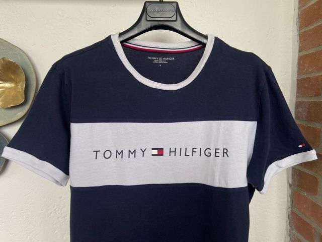 T-shirt Tommy Hilfiger blu uomo