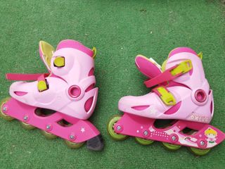 Patines rosas Oxelo niña