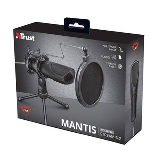 Micrófono USB Trust GXT 232 Mantis Trípode.NUEVO