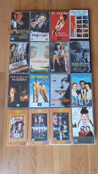 Lote Películas VHS Variadas