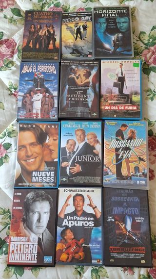 Lote Películas VHS Variadas