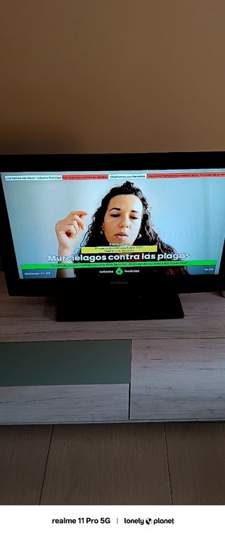 TV Samsung 32 Negra no tiene Smart tv
