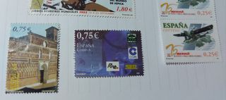 Lote sellos España 2002