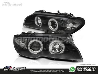 FAROS DELANTEROS OJOS DE ANGEL CCFL PARA BMW SERIE 3 E46 / COUPE / CABRIO