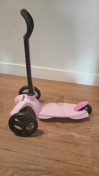Patinete Micro Lino primeros pasos