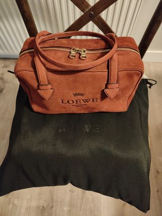 Bolso Loewe Piel Rojo