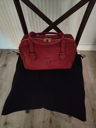 Bolso Loewe Piel Rojo