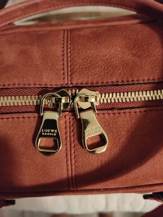Bolso Loewe Piel Rojo