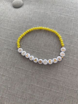 Pulsera personalizada Villarreal