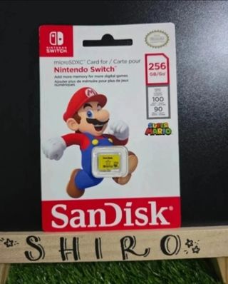 (NUEVA) Nintendo Switch -MicroSD Sandisk 256gb