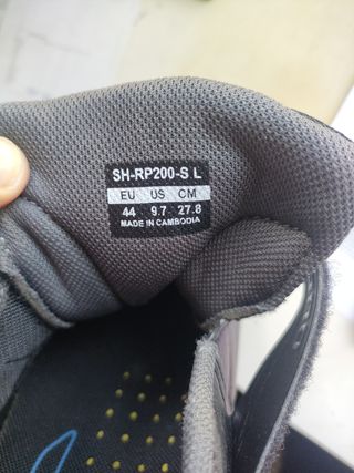 Zapatilla Shimano RP2 Negras+calas