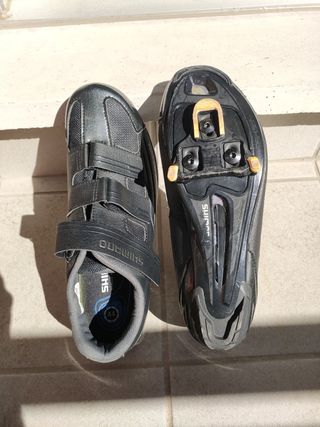 Zapatilla Shimano RP2 Negras+calas
