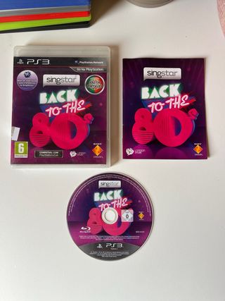 Singstar Back to the 80s PS3