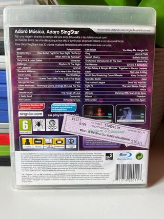 Singstar Back to the 80s PS3