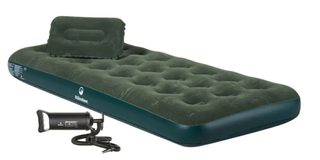 Colchon 1 plaza + almohada + inflador
