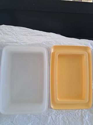 Contenitore Tupperware per burro e formaggi