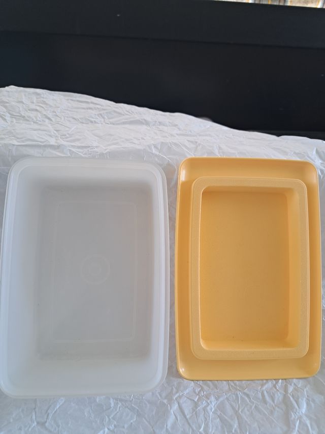 Contenitore Tupperware per burro e formaggi