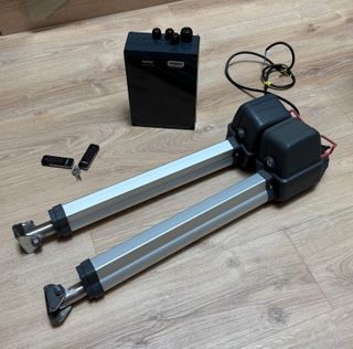 Kit 2 motores puertas abatibles SOMMER TWIST200E 