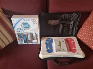 Nintendo Wii Super Gamer Pack 8 en 1 + Juegos
