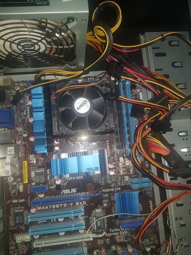 PC Sobremesa NOX Negro AMD X4 3.20GHz 8GB RAM