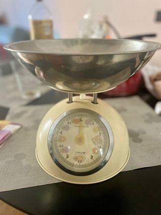 Bilancia da cucina Thun beige/argento