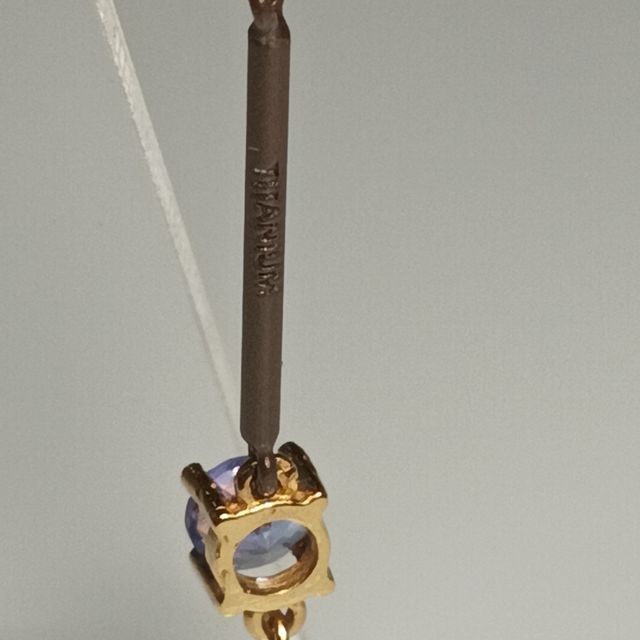 Pendientes Tous Oro 18K Gemas Titanio Multicolor