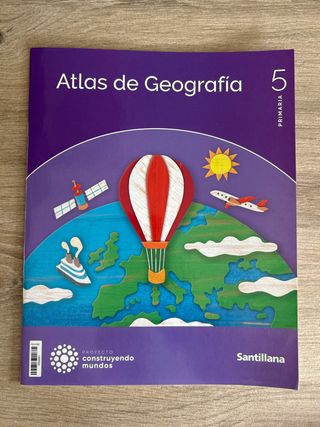 Atlas de Geografía. 5 de Primaria.