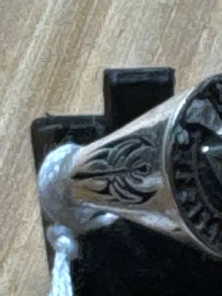 Anillo Templario Plata