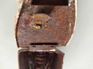 Plancha antigua de carbón