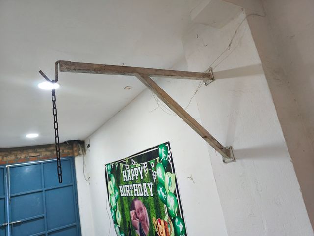 Gancho para saco de boxeo