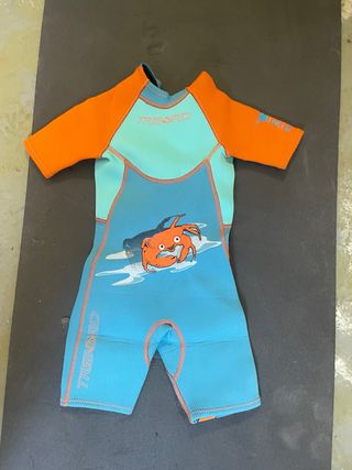 Neopreno infantil Tribord con dibujo de cangrejo