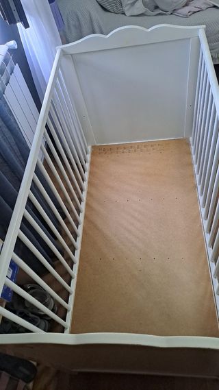 Cuna blanca IKEA